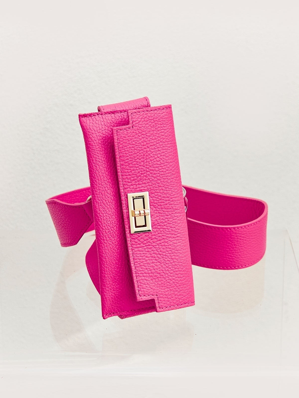 Debbie Katz Miu Phone Strap/Crossbody/Bag Made In Italy 100% Genuine Leather